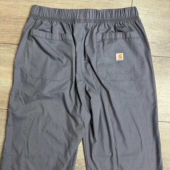 Carhartt Scrubs Size XS Rockwall Force Drawstring Grey - Picture 4 of 5